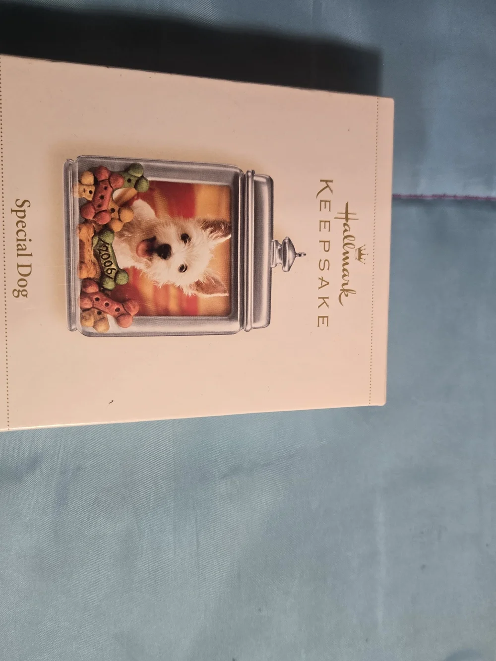2006 Hallmark Christmas Photo Holder Ornament = Special Dog   New Or Magnet